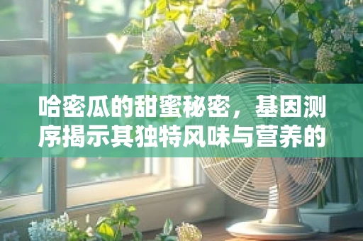 哈密瓜的甜蜜秘密，基因测序揭示其独特风味与营养的奥秘