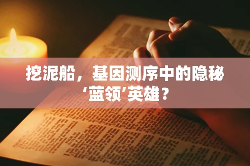 挖泥船，基因测序中的隐秘‘蓝领’英雄？