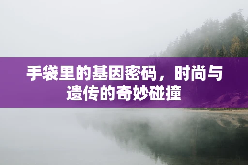 手袋里的基因密码，时尚与遗传的奇妙碰撞