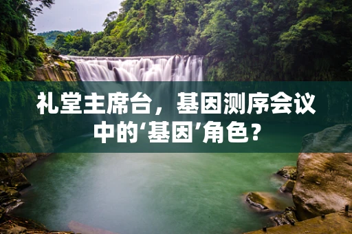 礼堂主席台，基因测序会议中的‘基因’角色？