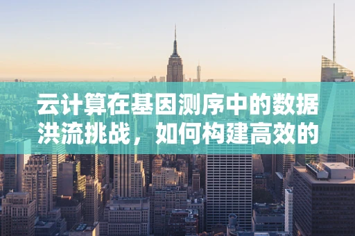 云计算在基因测序中的数据洪流挑战，如何构建高效的数据处理平台？
