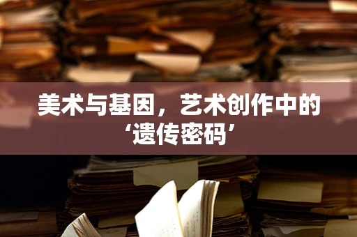 美术与基因，艺术创作中的‘遗传密码’