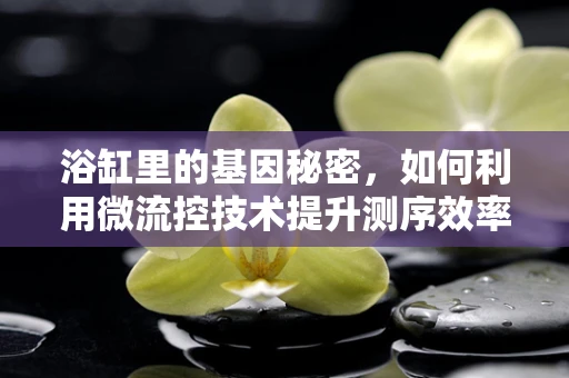 浴缸里的基因秘密，如何利用微流控技术提升测序效率？