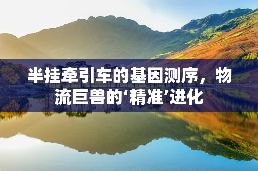 半挂牵引车的基因测序，物流巨兽的‘精准’进化
