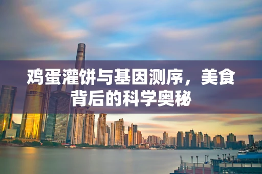 鸡蛋灌饼与基因测序，美食背后的科学奥秘