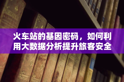 火车站的基因密码，如何利用大数据分析提升旅客安全与体验？