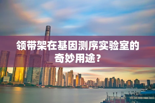 领带架在基因测序实验室的奇妙用途？