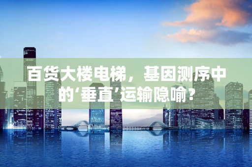 百货大楼电梯，基因测序中的‘垂直’运输隐喻？