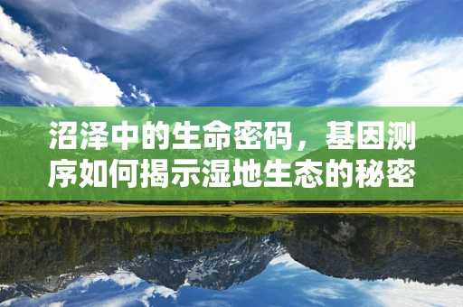 沼泽中的生命密码，基因测序如何揭示湿地生态的秘密？