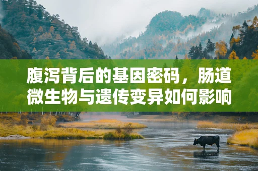 腹泻背后的基因密码，肠道微生物与遗传变异如何影响我们的消化健康？
