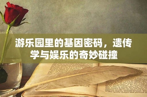 游乐园里的基因密码，遗传学与娱乐的奇妙碰撞