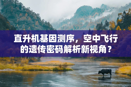 直升机基因测序，空中飞行的遗传密码解析新视角？