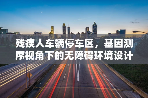 残疾人车辆停车区，基因测序视角下的无障碍环境设计