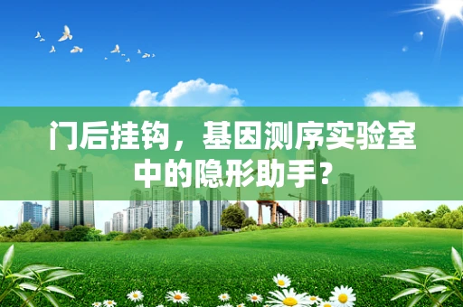 门后挂钩，基因测序实验室中的隐形助手？