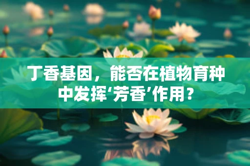 丁香基因，能否在植物育种中发挥‘芳香’作用？