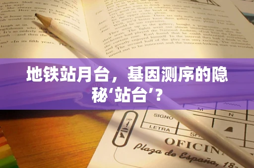 地铁站月台，基因测序的隐秘‘站台’？