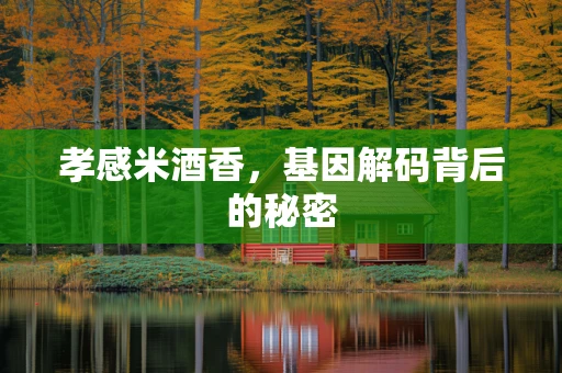 孝感米酒香，基因解码背后的秘密
