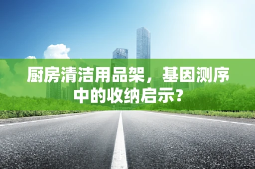 厨房清洁用品架，基因测序中的收纳启示？