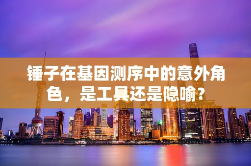 锤子在基因测序中的意外角色，是工具还是隐喻？