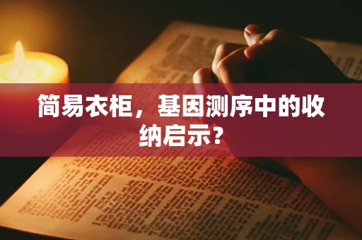 简易衣柜，基因测序中的收纳启示？