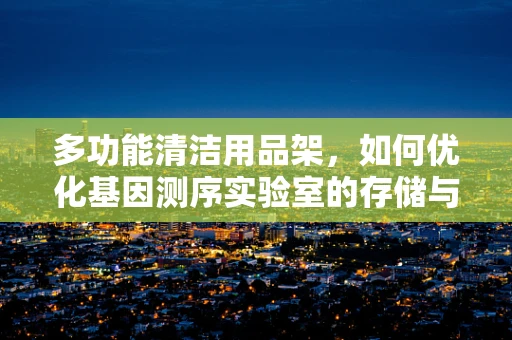 多功能清洁用品架，如何优化基因测序实验室的存储与组织？