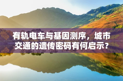 有轨电车与基因测序，城市交通的遗传密码有何启示？