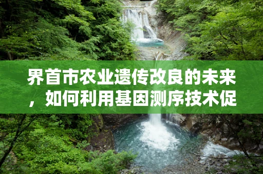 界首市农业遗传改良的未来，如何利用基因测序技术促进作物本土化适应？