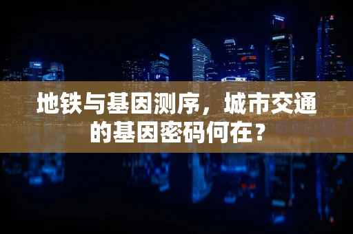 地铁与基因测序，城市交通的基因密码何在？