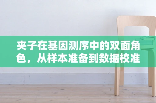 夹子在基因测序中的双面角色，从样本准备到数据校准的桥梁