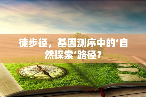 徒步径，基因测序中的‘自然探索’路径？