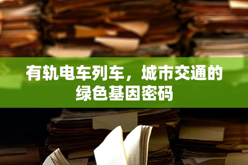有轨电车列车，城市交通的绿色基因密码