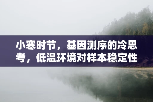 小寒时节，基因测序的冷思考，低温环境对样本稳定性的影响