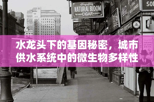 水龙头下的基因秘密，城市供水系统中的微生物多样性研究