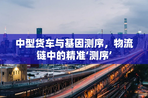 中型货车与基因测序，物流链中的精准‘测序’
