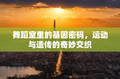 舞蹈室里的基因密码，运动与遗传的奇妙交织