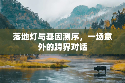 落地灯与基因测序，一场意外的跨界对话