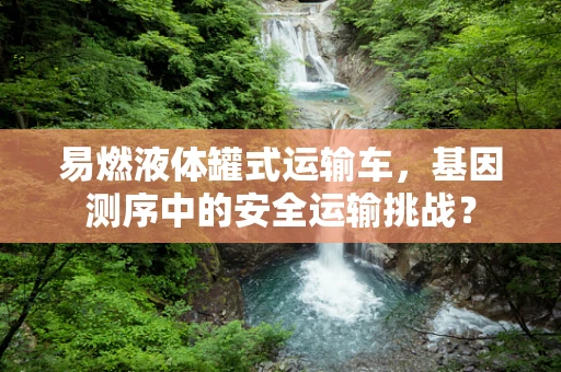 易燃液体罐式运输车，基因测序中的安全运输挑战？