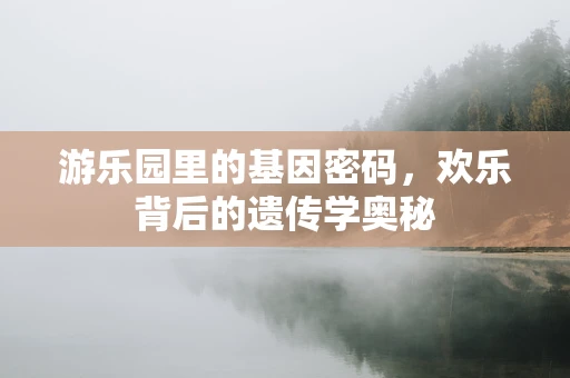 游乐园里的基因密码，欢乐背后的遗传学奥秘