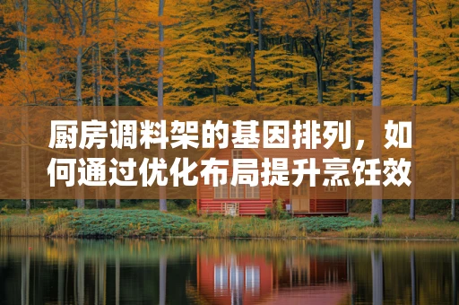 厨房调料架的基因排列，如何通过优化布局提升烹饪效率？