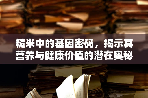 糙米中的基因密码，揭示其营养与健康价值的潜在奥秘