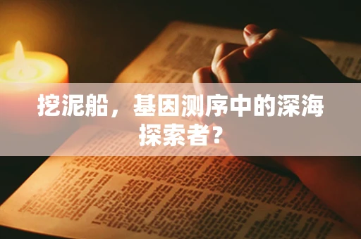 挖泥船，基因测序中的深海探索者？
